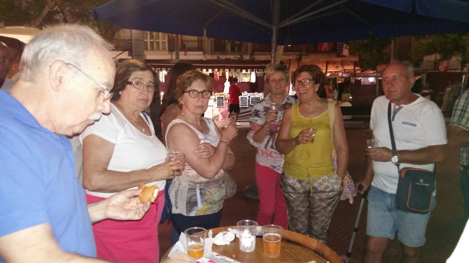 Medina del Campo, abarrotada durante la noche del viernes en la Feria Renacentista