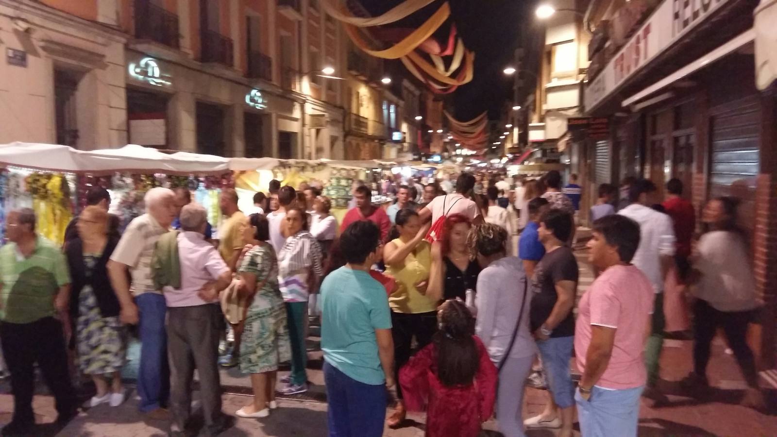 Medina del Campo, abarrotada durante la noche del viernes en la Feria Renacentista