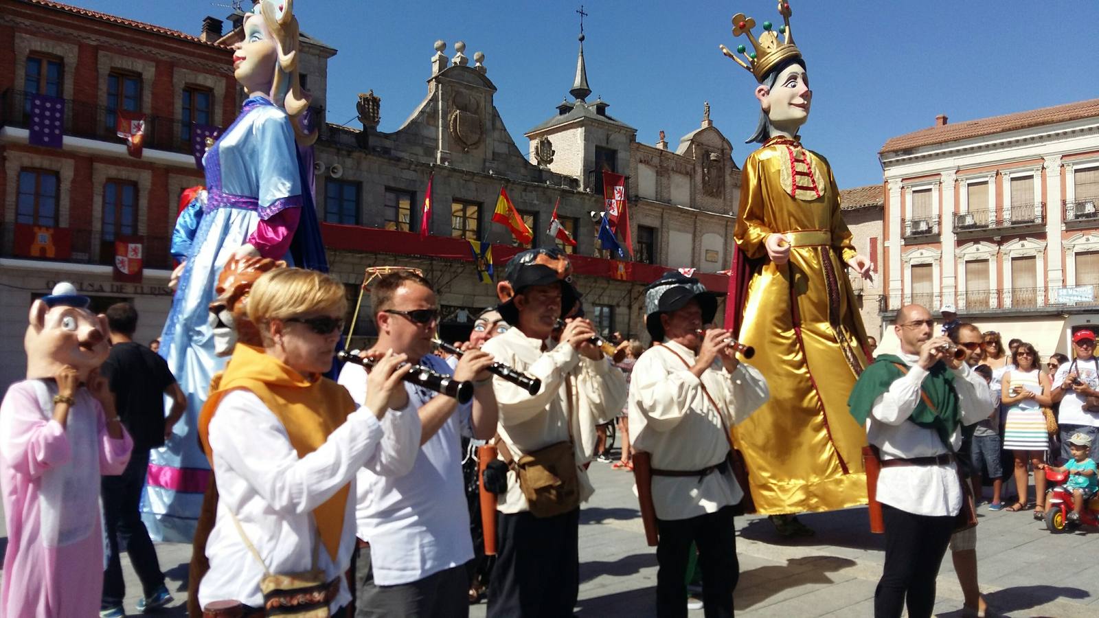 Sábado por la mañana en la Feria Renacentista de Medina del Campo (Valladolid)