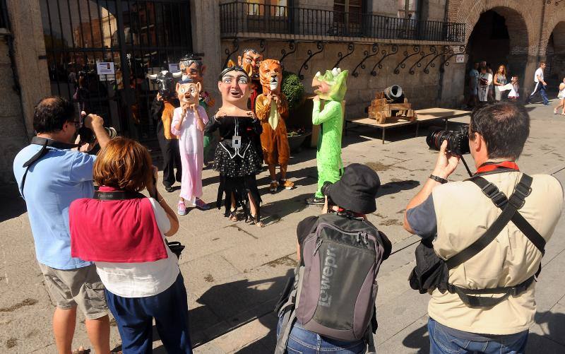 Sábado por la mañana en la Feria Renacentista de Medina del Campo (Valladolid)