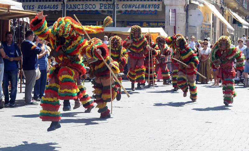 Sábado por la mañana en la Feria Renacentista de Medina del Campo (Valladolid)