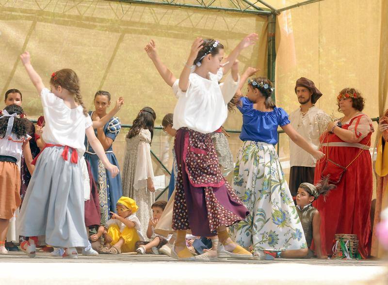 Sábado por la mañana en la Feria Renacentista de Medina del Campo (Valladolid)