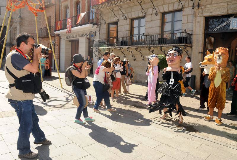 Sábado por la mañana en la Feria Renacentista de Medina del Campo (Valladolid)
