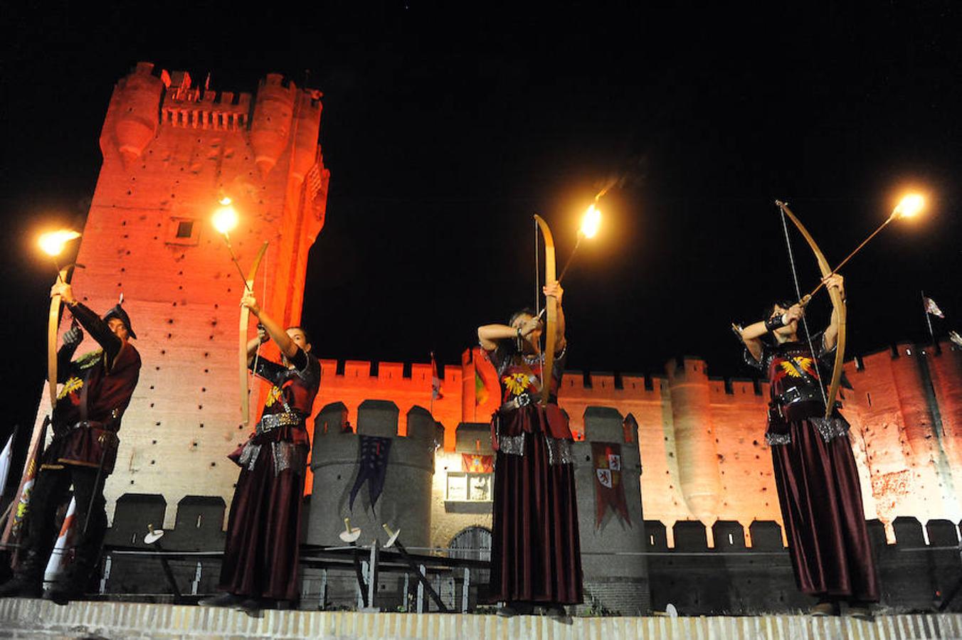 Desfile imperial en la Feria Renacentista de Medina del Campo (valladolid)