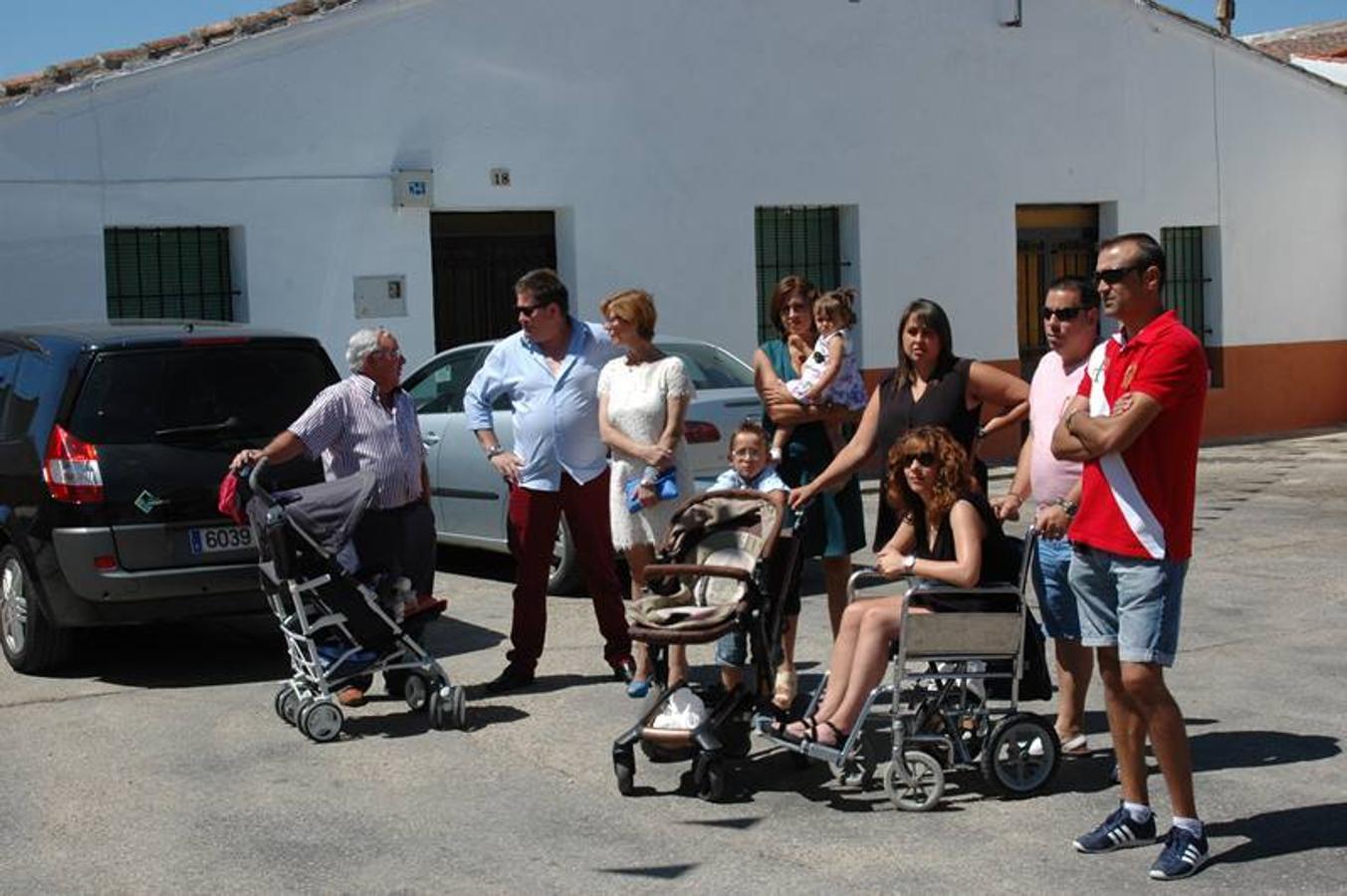 Procesión en honor a la Virgen de la Esperanza en las fiestas de Gomecello