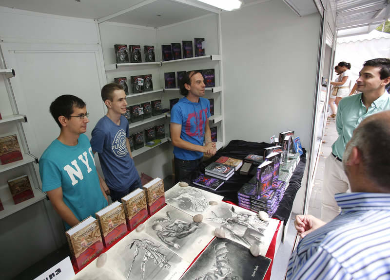 Inauguración de la Feria del Libro de Palencia