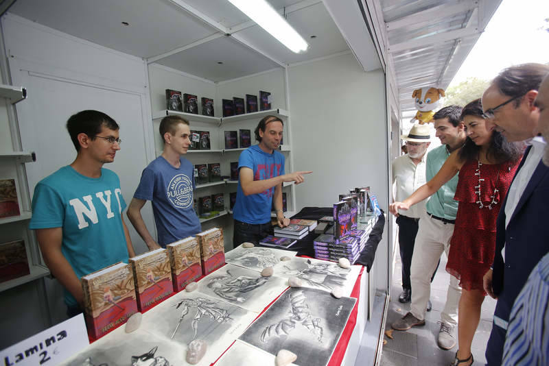 Inauguración de la Feria del Libro de Palencia