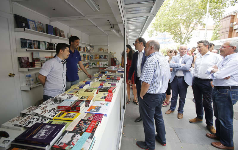 Inauguración de la Feria del Libro de Palencia