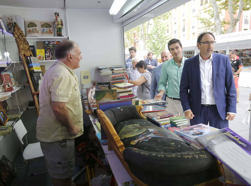 Inauguración de la Feria del Libro de Palencia