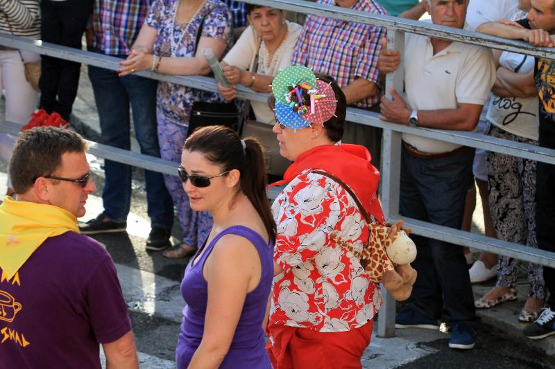 Primer encierro en Cuellar (Segovia)
