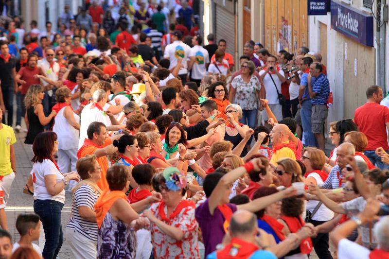 Primer encierro en Cuellar (Segovia)