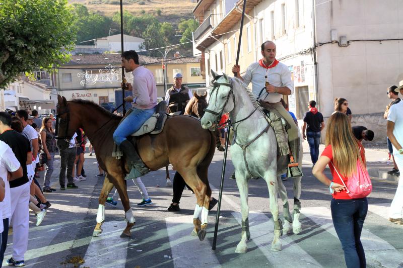 Primer encierro en Cuellar (Segovia)
