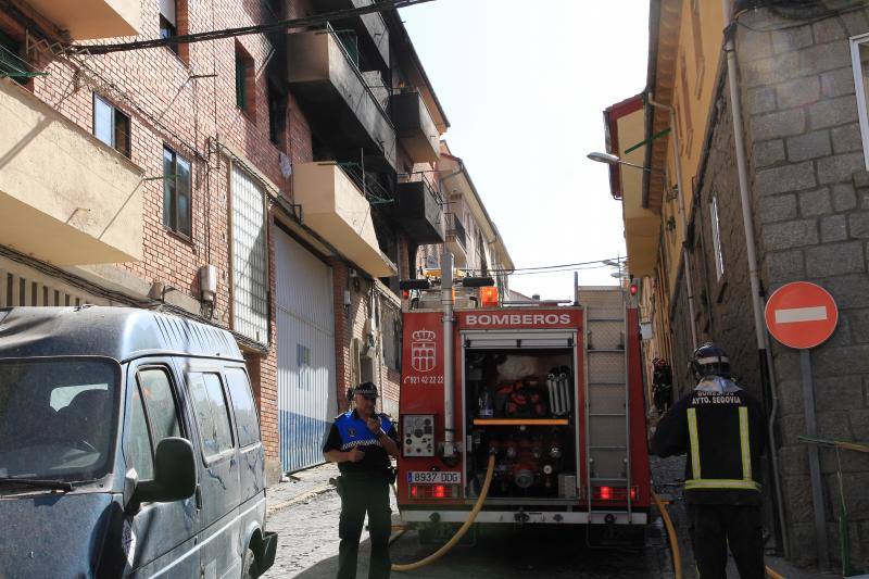 Explosión en la Calle Coca de Segovia