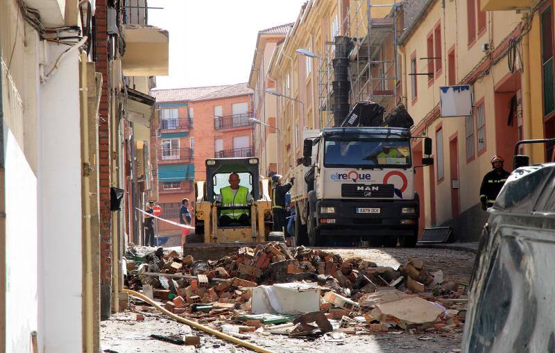 Explosión en la Calle Coca de Segovia