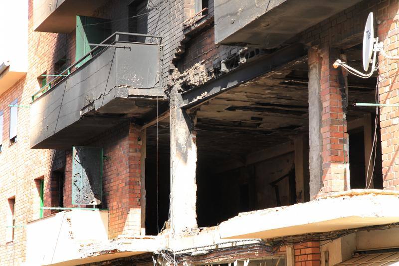 Explosión en la Calle Coca de Segovia