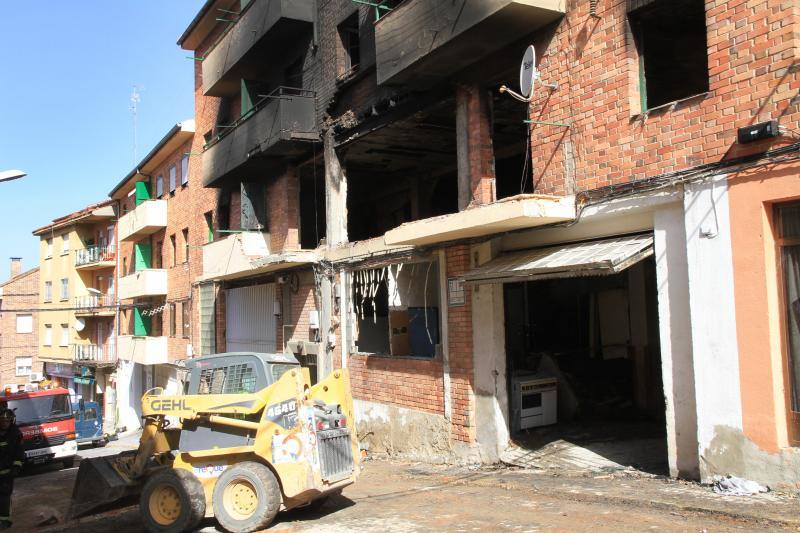 Explosión en la Calle Coca de Segovia