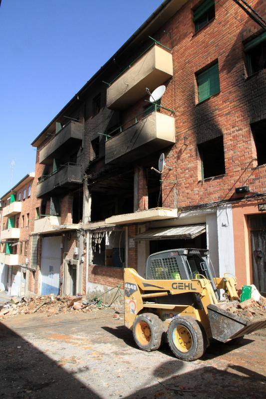 Explosión en la Calle Coca de Segovia