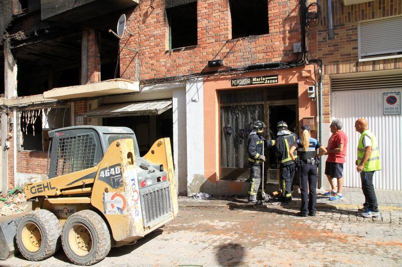 Explosión en la Calle Coca de Segovia