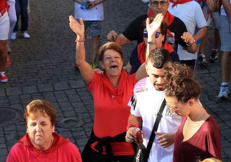 Segundo encierro en las fiestas de Cuellar