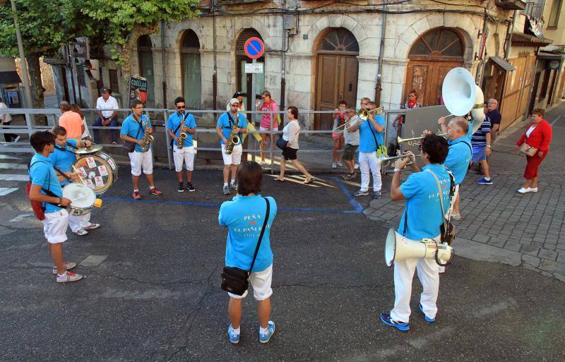 Segundo encierro en las fiestas de Cuellar