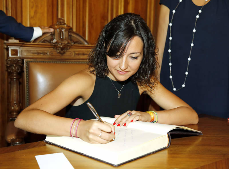 Homenaje a Sara Bayón en Palencia