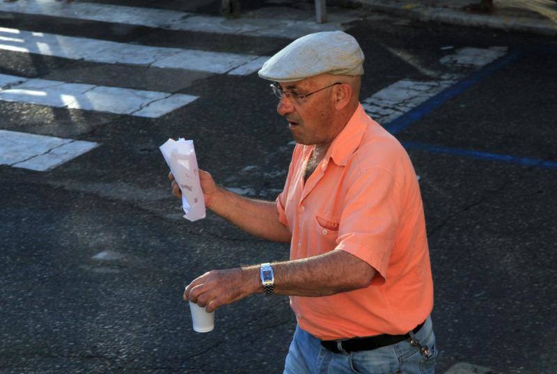 Tercer encierro en las fiestas de la Virgen del Rosario en Cuéllar