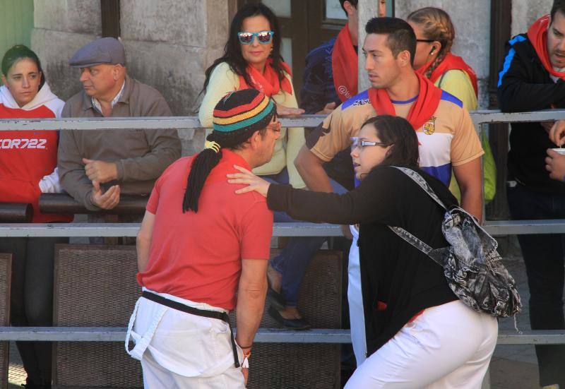 Tercer encierro en las fiestas de la Virgen del Rosario en Cuéllar