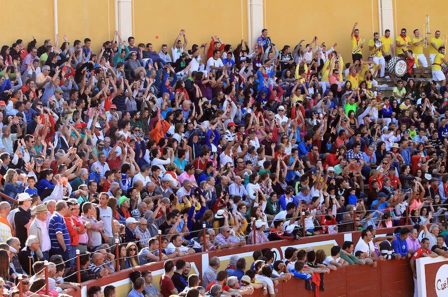 Cuarto encierro en las fiestas de Cuéllar