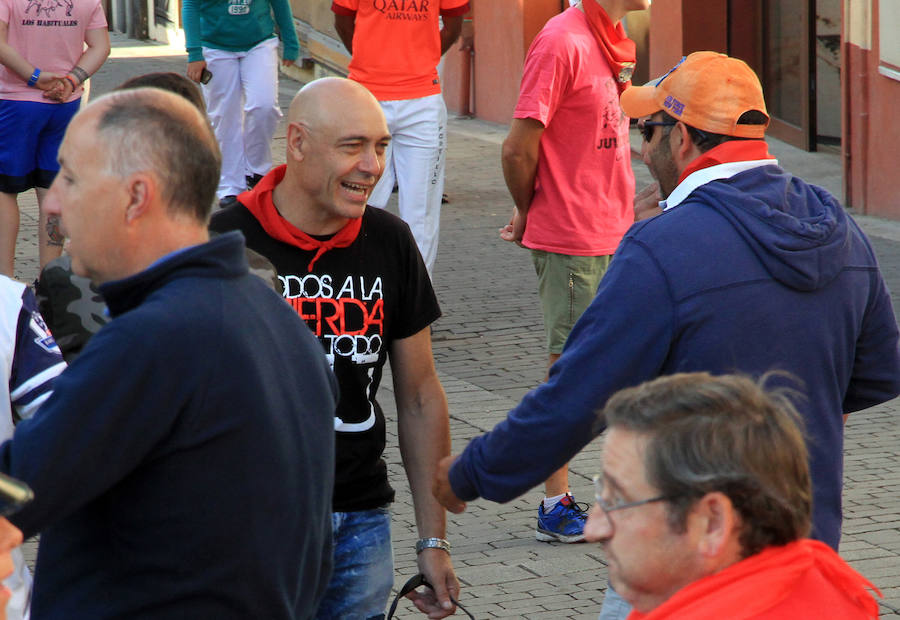 Cuarto encierro en las fiestas de Cuéllar