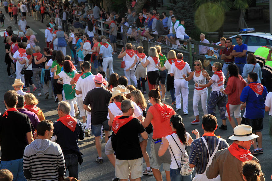 Quinto encierro en las fiestas de Cuéllar
