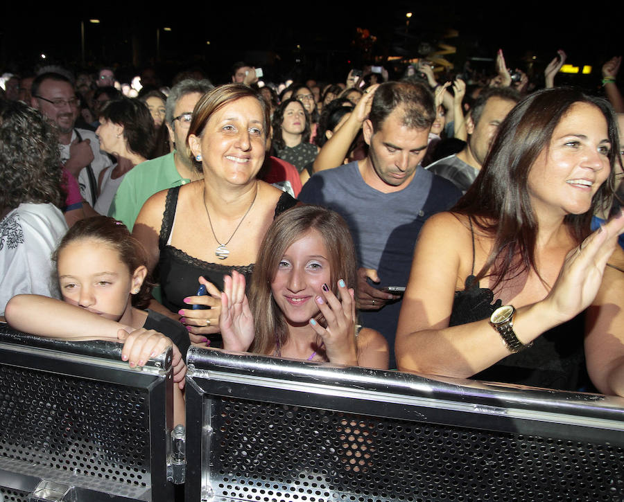 Concierto de Hombres G en las fiestas de Palencia