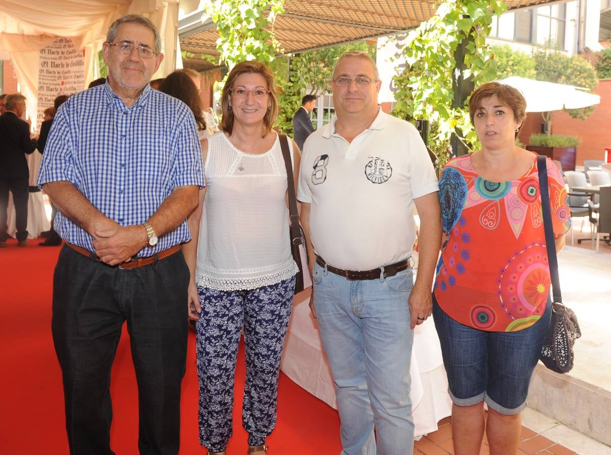 De la Federación de Atletismo nos visitaron Félix de la Fuente, Carmen Martín, Gerardo García y Susana Pastor.