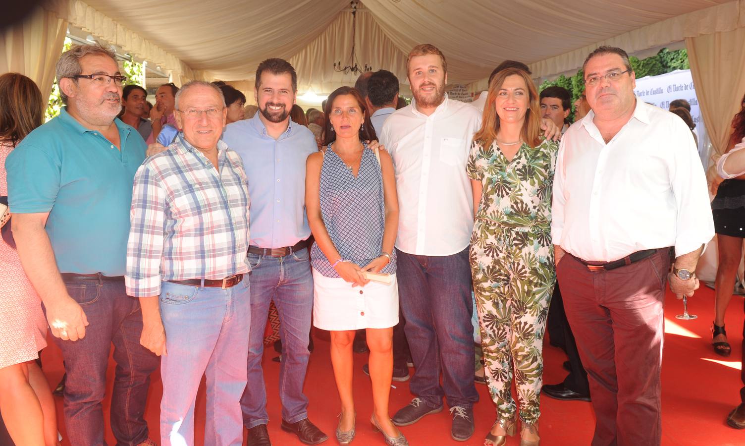 Del PSOE nos visitaron Javier Herrera, Emilio Álvarez Villazán, Luis Tudanca (secretario regional del partido), María Luz Martínez, Álvaro Lora, Virginia Barcones y Fernando Vegas.