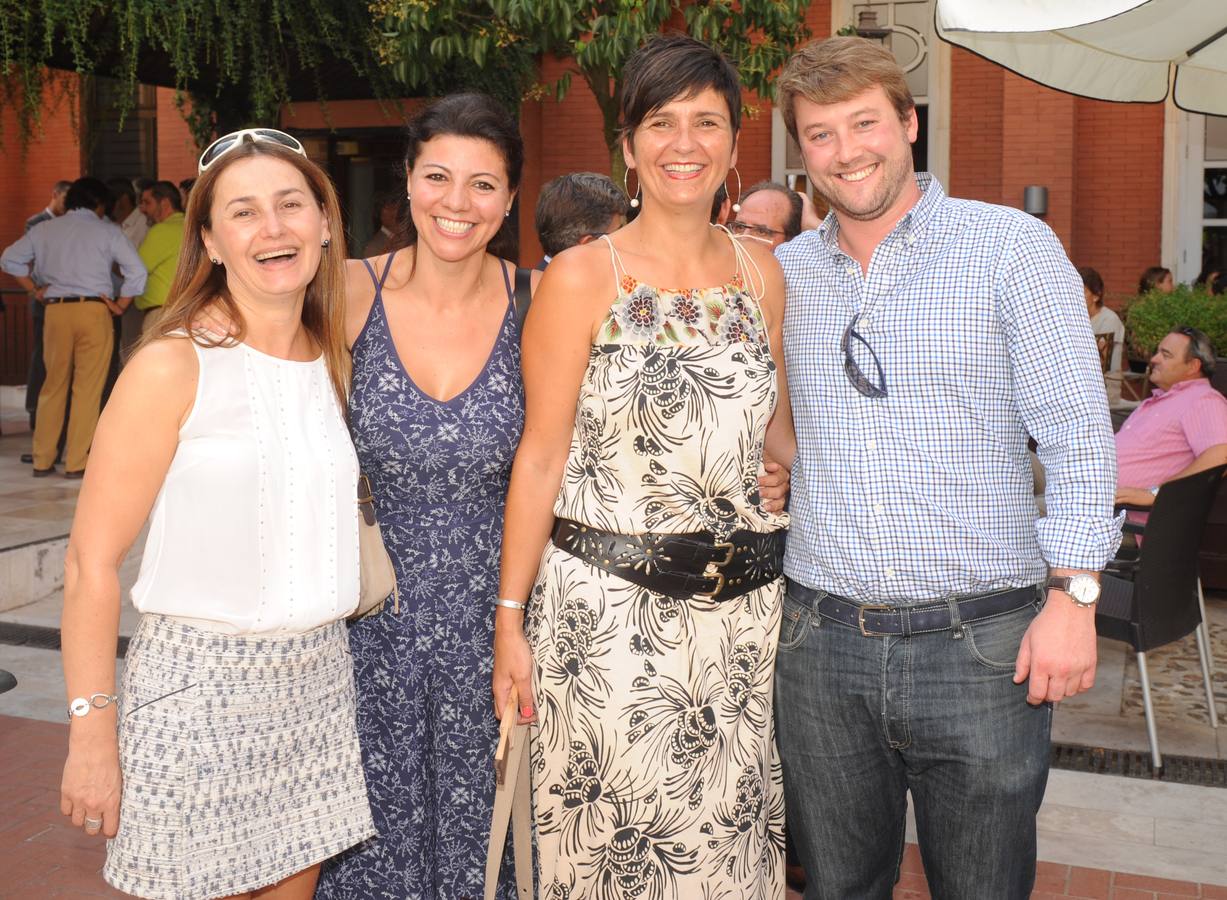 Elena San Juan, María Cotoruelo, Olmar Díez e Ignacio Rubio.