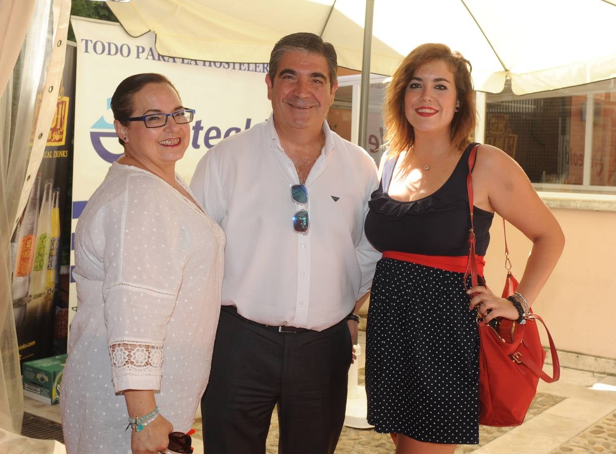 Mar García, Francisco Herrera (Extealde) y Tamara Herrera.