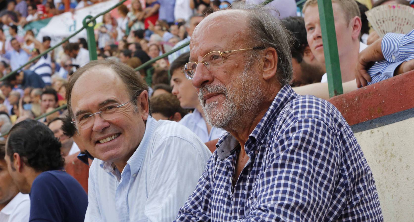 Pío García-Escudero, presidente del Senado, y Francisco Javier León de la Riva, exalcalde de Valladolid.