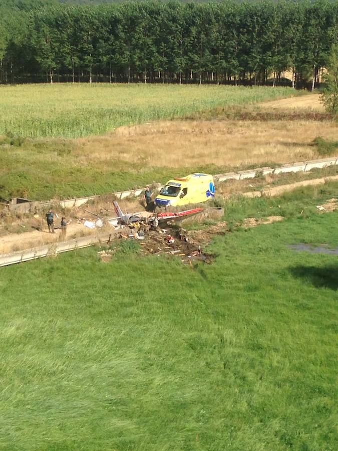 Accidente de avioneta en León