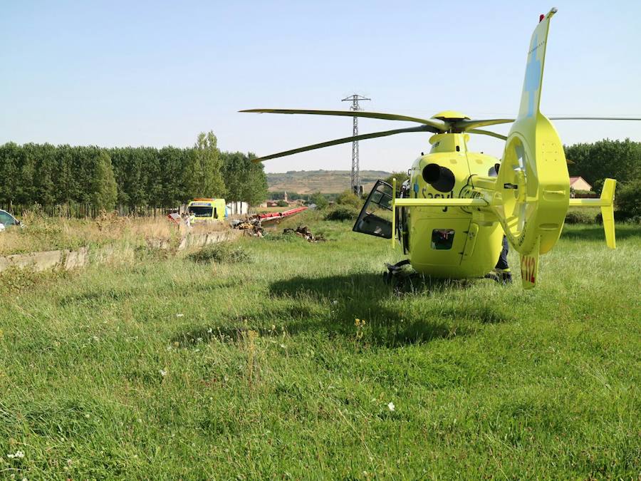 Accidente de avioneta en León