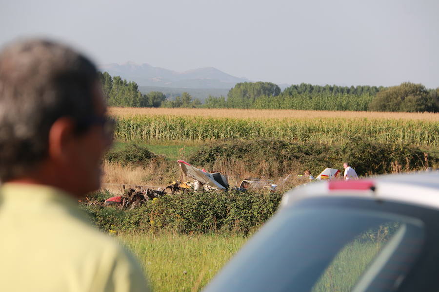 Accidente de avioneta en León
