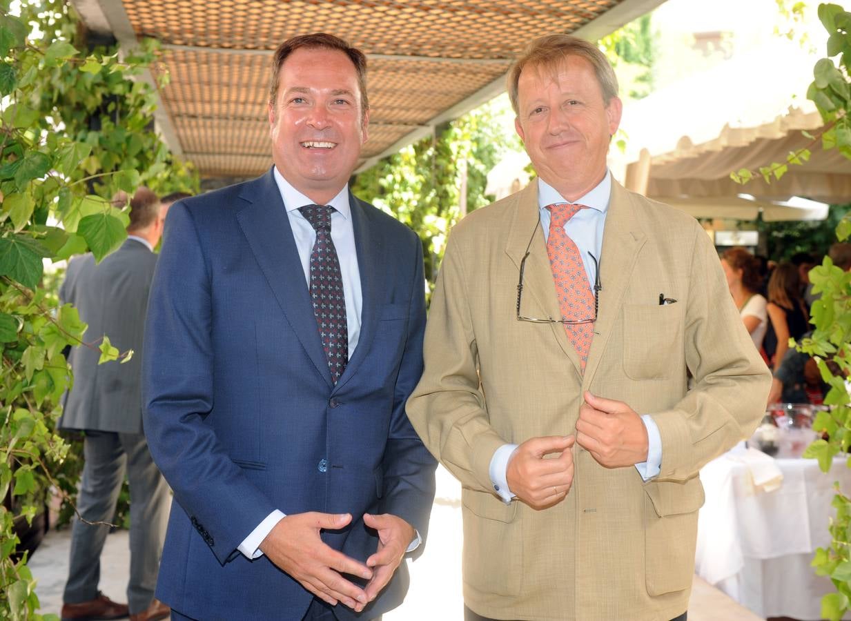 Fernando Ponzán y Fernando Derqui, de Banco Sabadell.