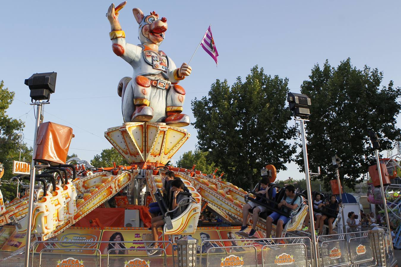 Diversión en el Real de la Feria