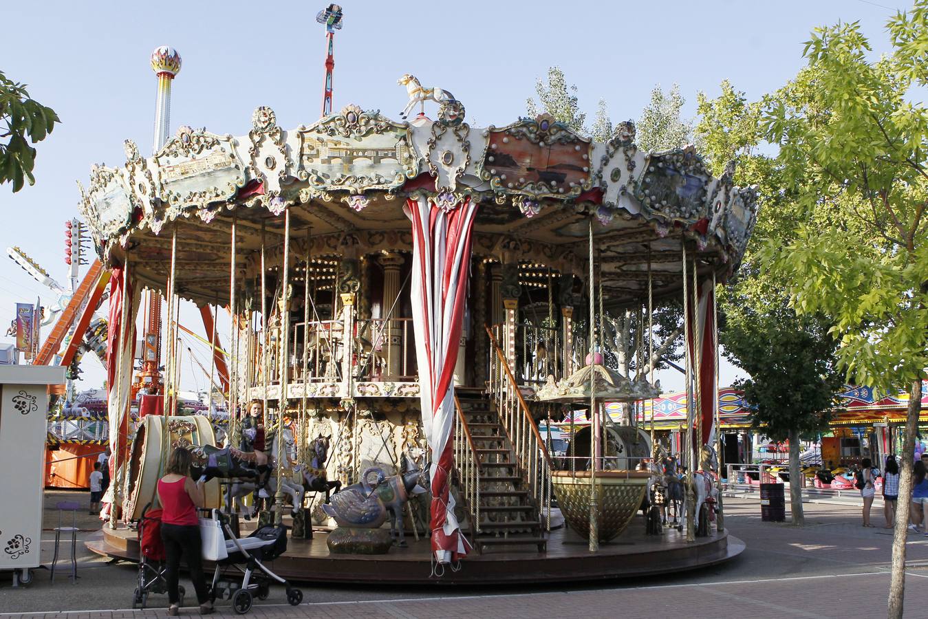 Diversión en el Real de la Feria