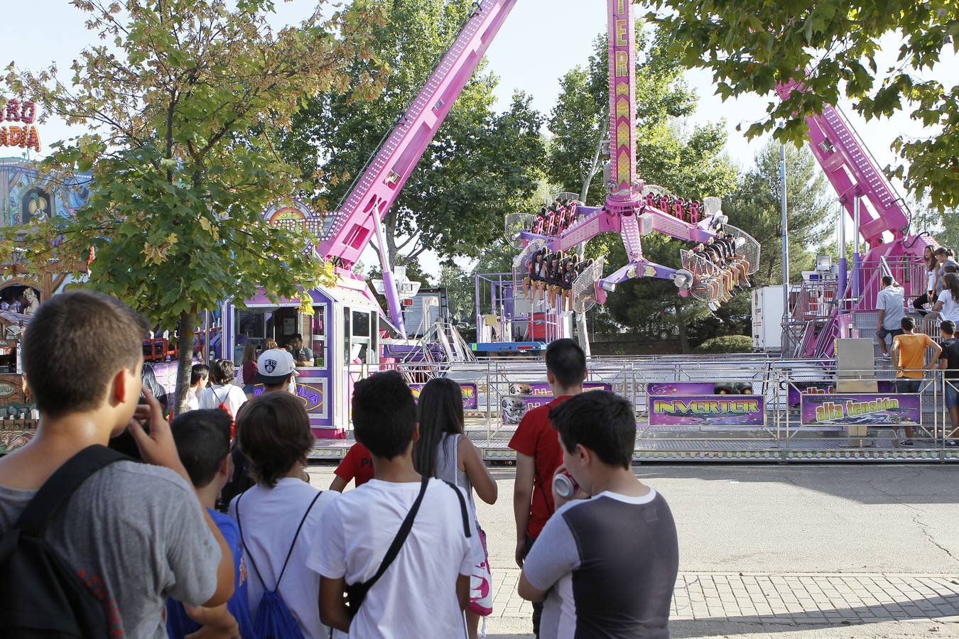 Diversión en el Real de la Feria