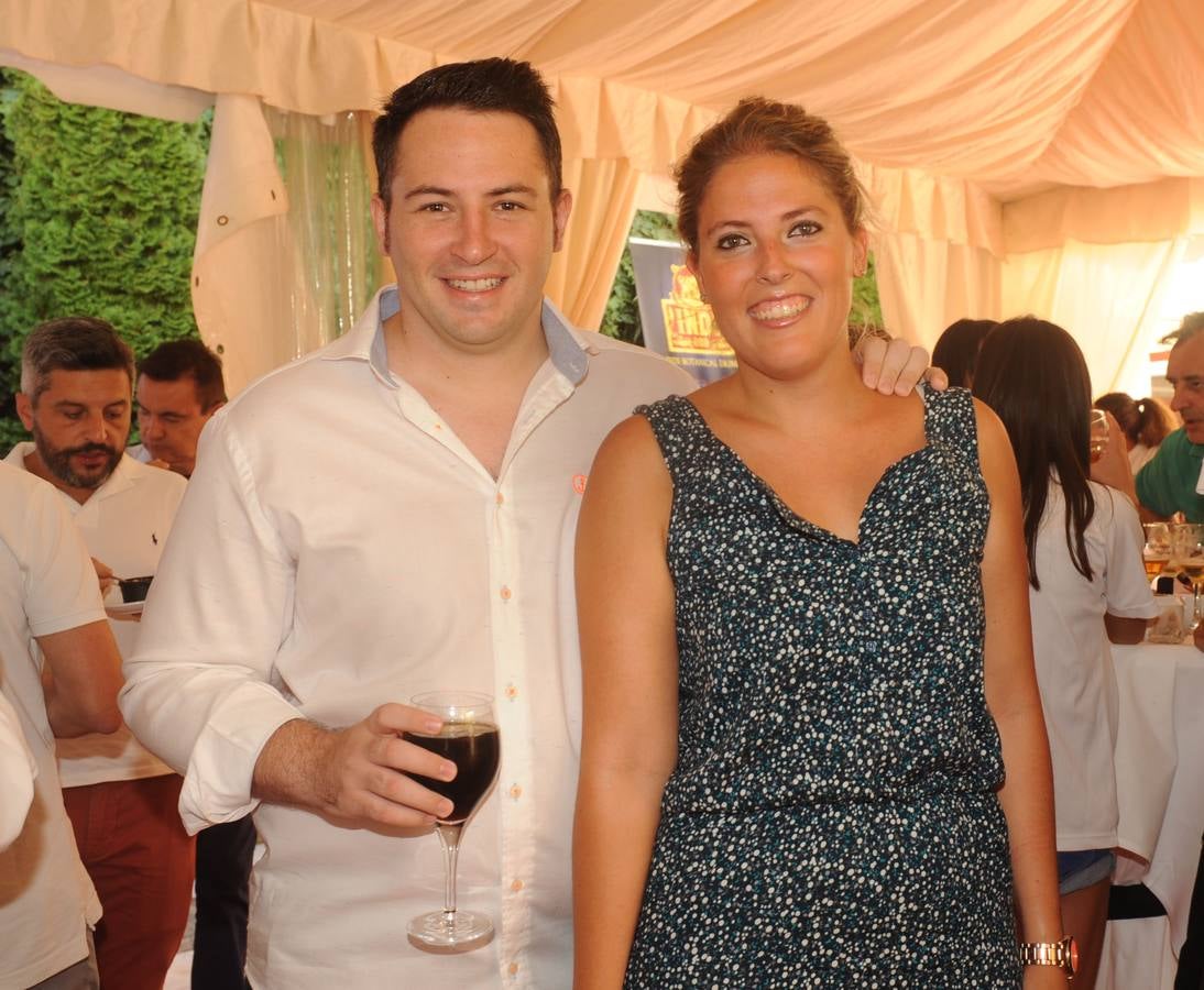 Enrique Alonso y la exnadadora de sincronizada Laura López Valle.