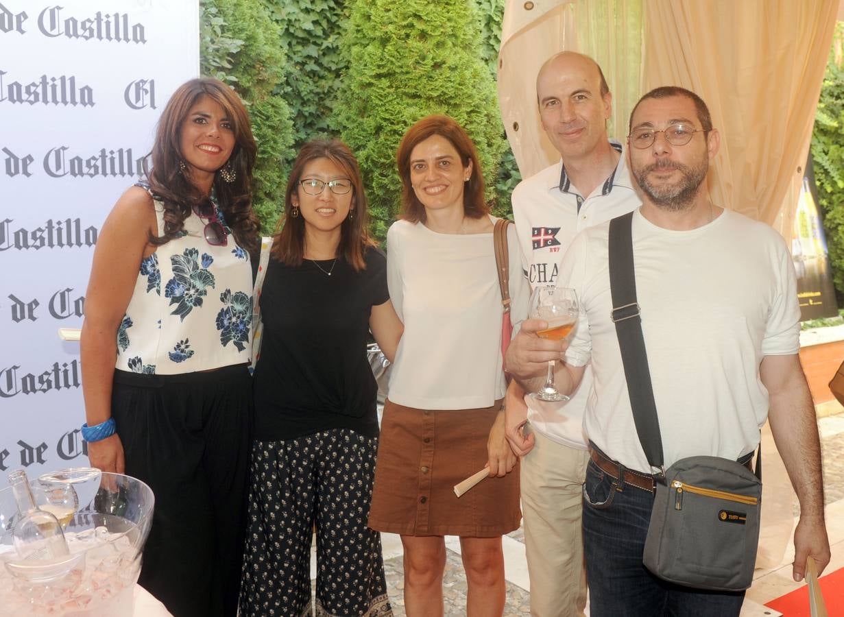 Alba López Cabañas, He Kyeong Ko, Laura Martín, José Antonio Alonso e Isaac Lleras.