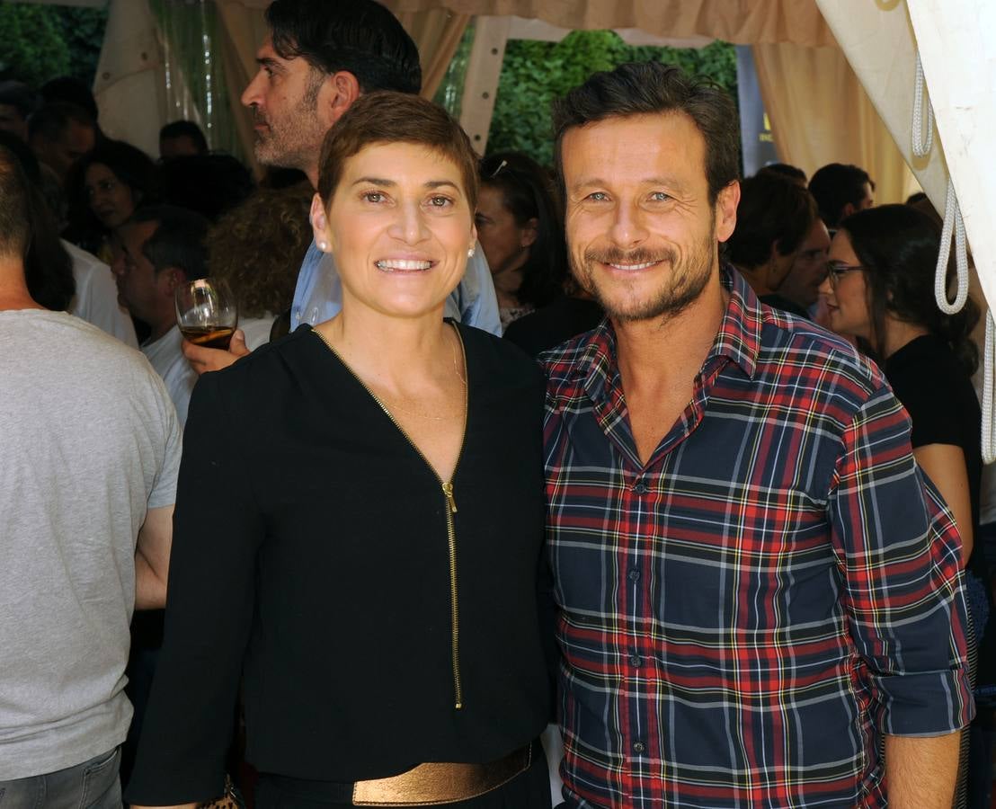 La exatleta y concejala de PP Mayte Martínez y su marido, Nacho Gangoso.