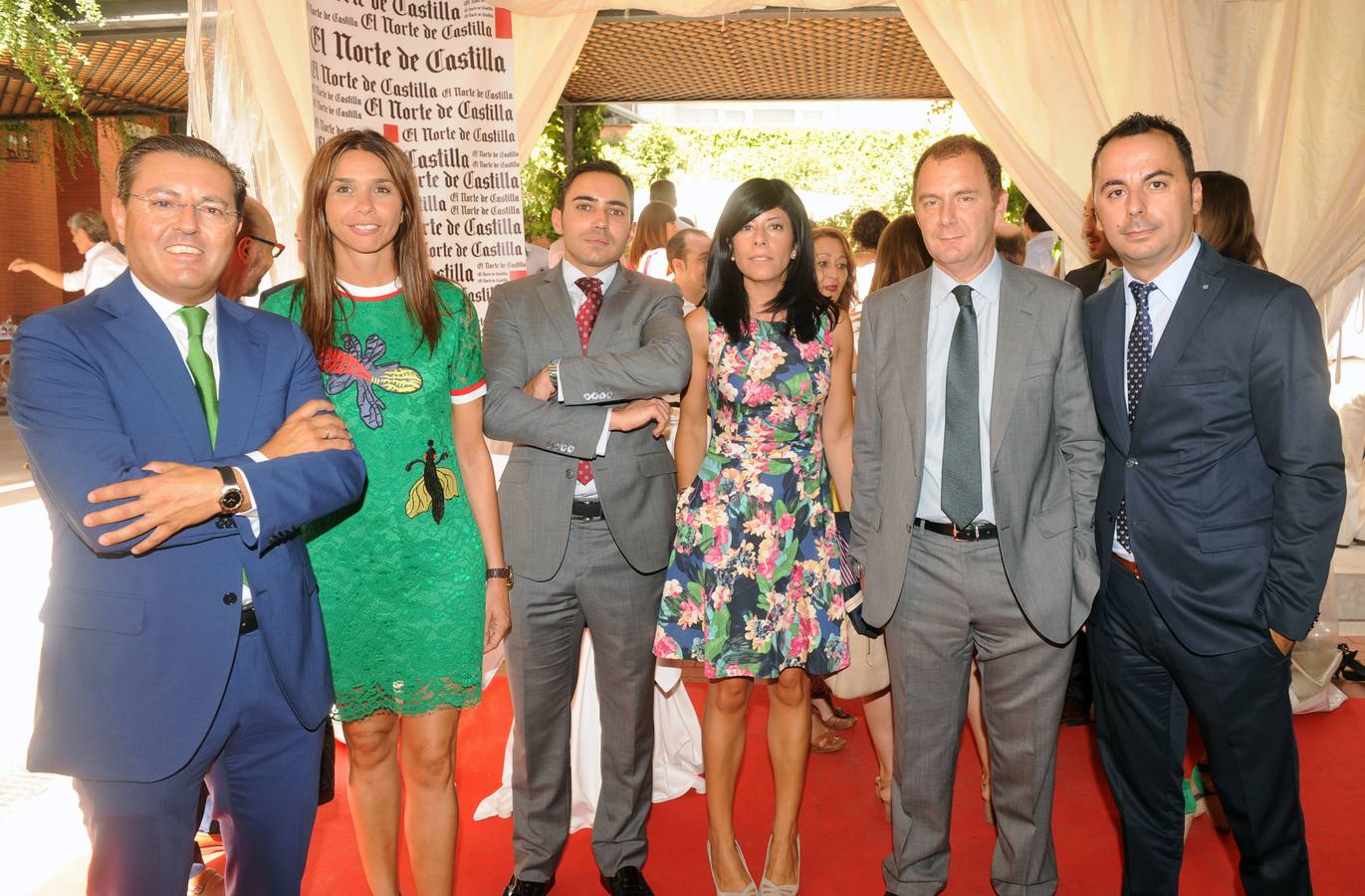 Del Banco Popular nos visitaron Javier Merino, Rocío Antolín, Manuel Fernández, Rocío de Pedro, Félix Vicente y Jesús Merino.