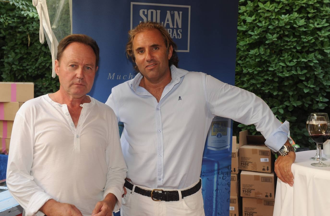 El periodista Jesús Maté (i).