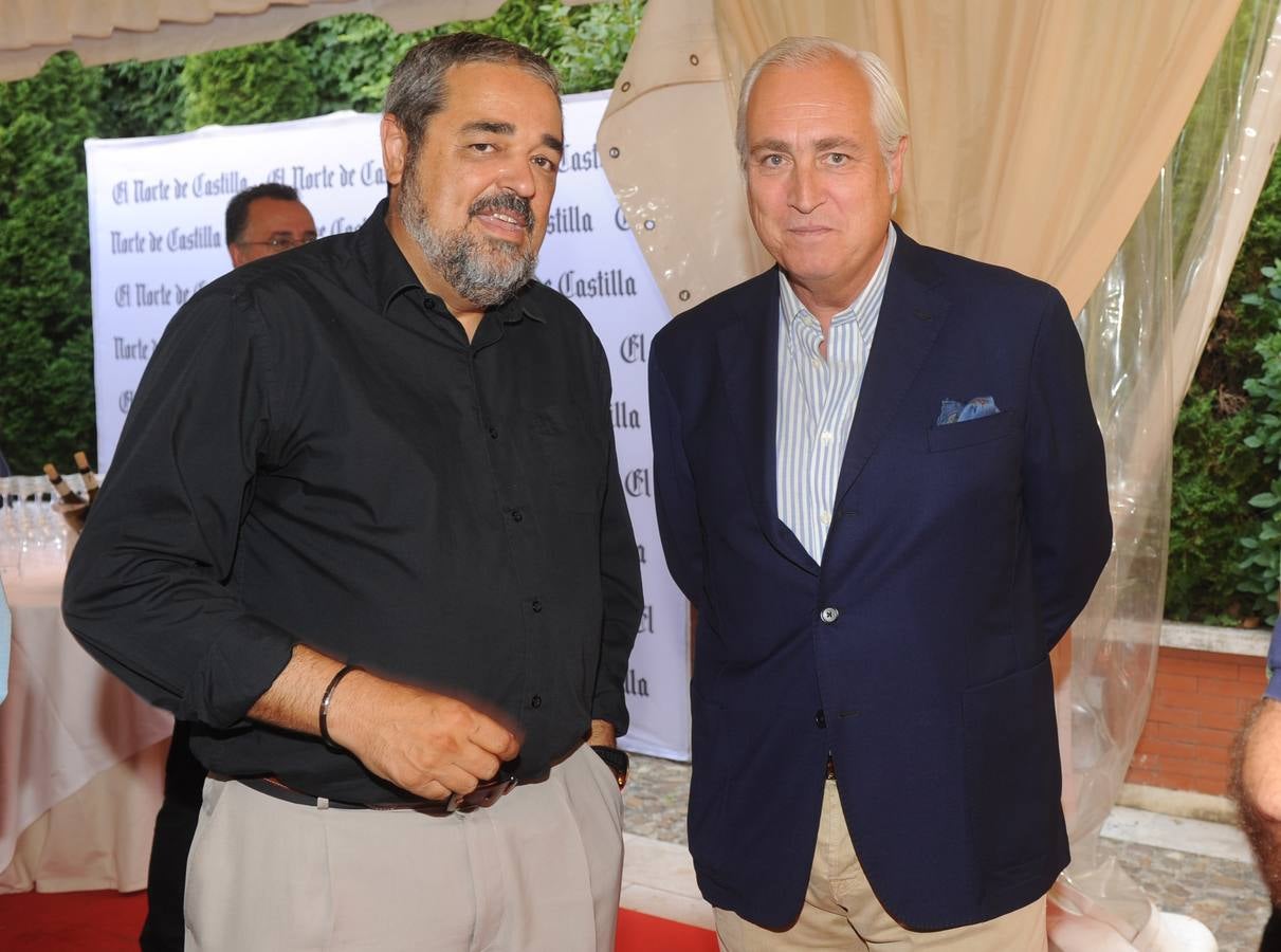 El director de El Norte de Castilla, Carlos Aganzo, y el presidente del Tribunal Superior de Justicia de Castilla y León, José Luis Concepción.