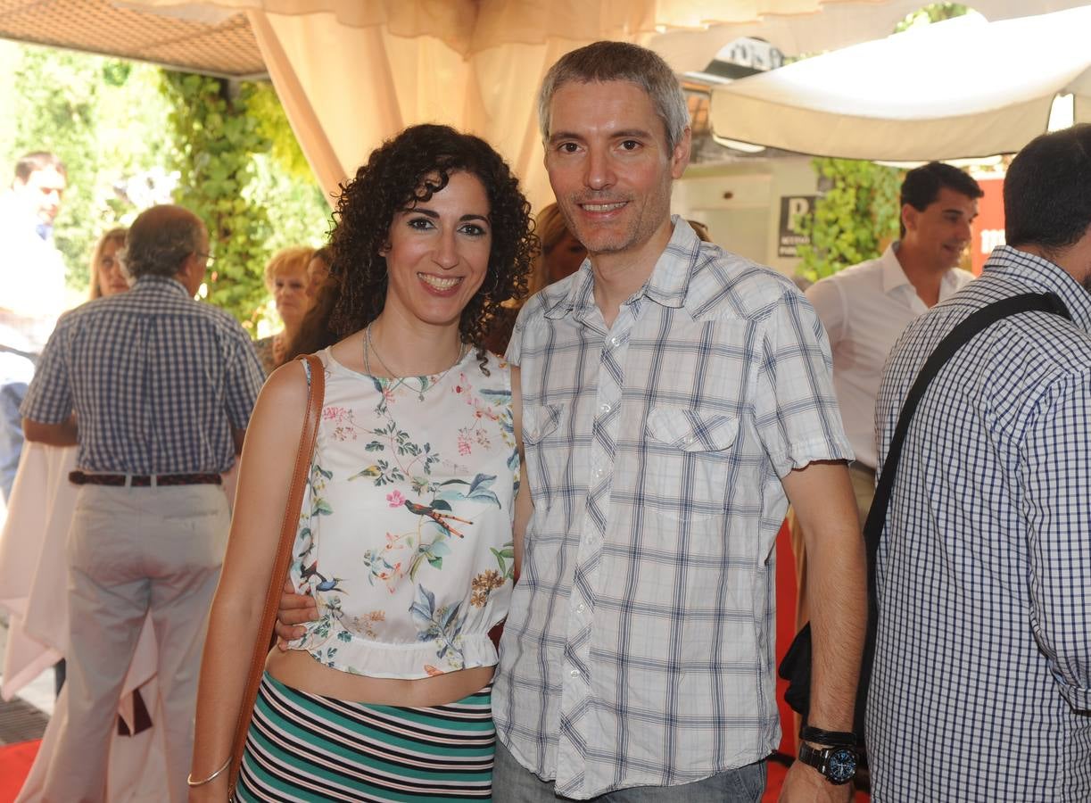 Rebeca Alonso (El Norte) y Alejandro Martín (Mozo Grau).